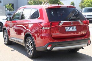 2015 Mitsubishi Outlander ZK MY16 LS 4WD Red 6 Speed Constant Variable Wagon.