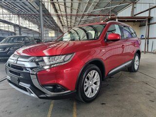 2019 Mitsubishi Outlander ZL MY20 ES 2WD Red 6 Speed Constant Variable Wagon.