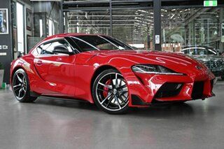 2019 Toyota Supra J29 GR GTS Red 8 Speed Sports Automatic Coupe.
