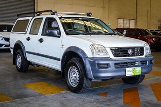 2006 Holden Rodeo RA MY06 LX Crew Cab 4x2 White 4 Speed Automatic Utility