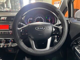 2014 Kia Rio UB MY14 S White 4 Speed Sports Automatic Hatchback