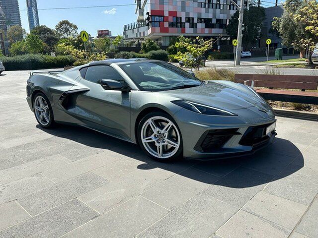 Used Chevrolet Corvette C8 MY22 Stingray DCT 2LT South Melbourne, 2021 Chevrolet Corvette C8 MY22 Stingray DCT 2LT Grey 8 Speed Sports Automatic Dual Clutch Coupe