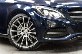 2015 Mercedes-Benz C-Class W205 C250 7G-Tronic + Blue 7 Speed Sports Automatic Sedan