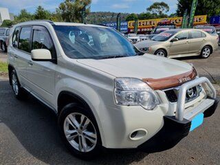 2012 Nissan X-Trail T31 MY11 ST (FWD) White Continuous Variable Wagon.