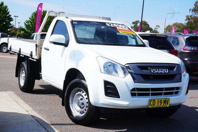 Used Isuzu D-MAX MY17 SX 4x2 High Ride Phillip, 2017 Isuzu D-MAX MY17 SX 4x2 High Ride White 6 Speed Sports Automatic Cab Chassis