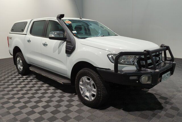 Used Ford Ranger PX MkII XLT Double Cab Acacia Ridge, 2017 Ford Ranger PX MkII XLT Double Cab Cool White 6 speed Manual Utility