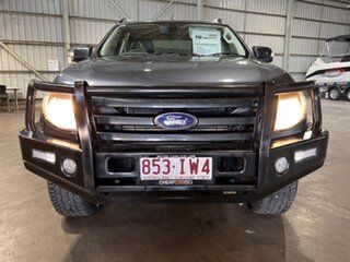 2012 Ford Ranger PX Wildtrak Double Cab Grey 6 Speed Sports Automatic Utility