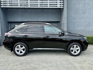 2011 Lexus RX450H GYL15R Prestige Black Continuous Variable Wagon.