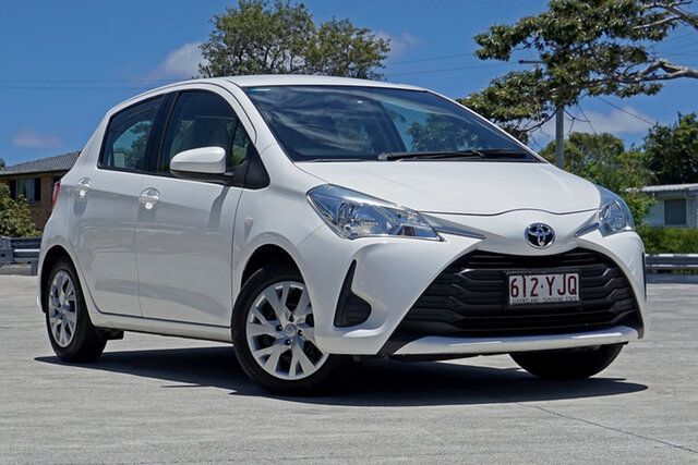 Used Toyota Yaris NCP130R Ascent Capalaba, 2018 Toyota Yaris NCP130R Ascent White 4 Speed Automatic Hatchback