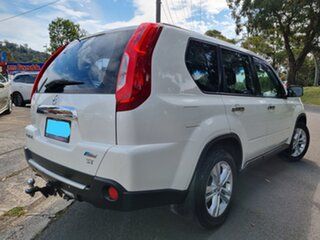 2012 Nissan X-Trail T31 MY11 ST (FWD) White Continuous Variable Wagon.