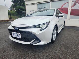 2022 Toyota Corolla ZWE219R Ascent Sport E-CVT Hybrid Frosted White 10 Speed Constant Variable