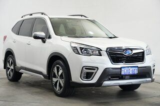2019 Subaru Forester S5 MY19 2.5i-S CVT AWD Pearl White 7 Speed Constant Variable Wagon.
