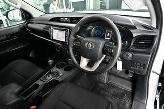 2020 Toyota Hilux GUN126R SR Double Cab White 6 Speed Sports Automatic Utility