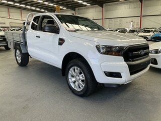 2016 Ford Ranger PX MkII XL 2.2 Hi-Rider (4x2) White 6 Speed Automatic Super Cab Chassis
