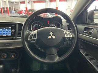 2013 Mitsubishi Lancer CJ MY13 ES White 6 Speed Constant Variable Sedan