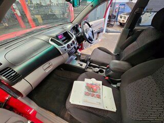 2010 Mitsubishi Triton MN MY11 GLX-R Double Cab Red Hot 5 Speed Sports Automatic Utility