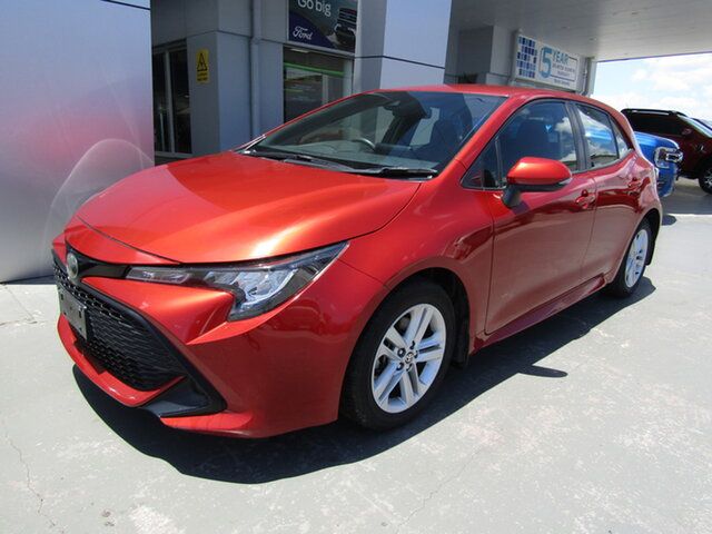 Used Toyota Corolla Mzea12R Ascent Sport Bundaberg, 2018 Toyota Corolla Mzea12R Ascent Sport Red Continuous Variable Hatchback