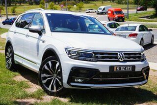 2019 Volkswagen Tiguan 5N MY19.5 162TSI Highline DSG 4MOTION Allspace White Silver 7 Speed