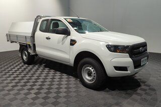 2017 Ford Ranger PX MkII 2018.00MY XL Hi-Rider White 6 speed Automatic Cab Chassis.