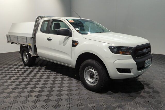 Used Ford Ranger PX MkII 2018.00MY XL Hi-Rider Acacia Ridge, 2017 Ford Ranger PX MkII 2018.00MY XL Hi-Rider White 6 speed Automatic Cab Chassis