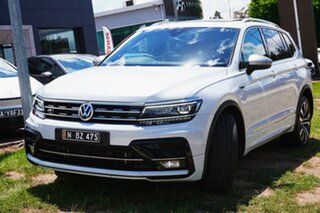 2019 Volkswagen Tiguan 5N MY19.5 162TSI Highline DSG 4MOTION Allspace White Silver 7 Speed