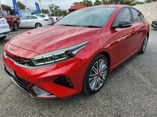2021 Kia Cerato BD MY22 GT DCT Red 7 Speed Sports Automatic Dual Clutch Hatchback