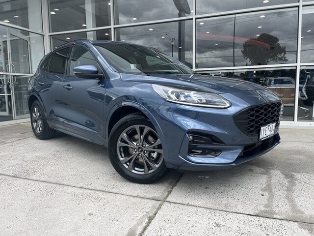 Used Ford Escape ZH 2023.25MY ST-Line Ferntree Gully, 2023 Ford Escape ZH 2023.25MY ST-Line Blue 8 Speed Sports Automatic SUV