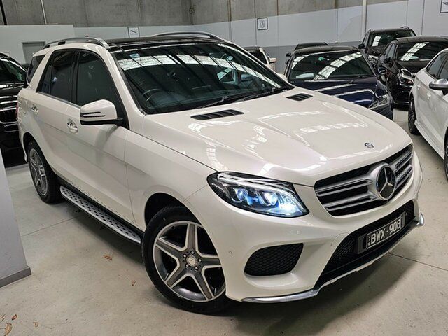 Used Mercedes-Benz GLE-Class W166 GLE350 d 9G-Tronic 4MATIC Seaford, 2016 Mercedes-Benz GLE-Class W166 GLE350 d 9G-Tronic 4MATIC White 9 Speed Sports Automatic Wagon