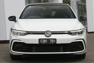 2022 Volkswagen Golf 8 MY22.5 110TSI R-Line White 8 Speed Sports Automatic Hatchback