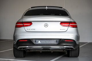 2016 Mercedes-Benz GLE-Class C292 GLE450 AMG Coupe 9G-Tronic 4MATIC Silver 9 Speed Sports Automatic
