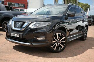 2018 Nissan X-Trail T32 Series 2 TL (4WD) Black Continuous Variable Wagon.