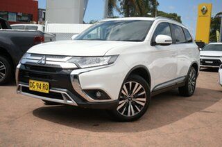2019 Mitsubishi Outlander ZL MY19 LS 7 Seat (2WD) White Continuous Variable Wagon
