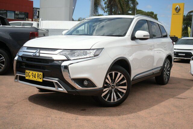 Used Mitsubishi Outlander ZL MY19 LS 7 Seat (2WD) Brookvale, 2019 Mitsubishi Outlander ZL MY19 LS 7 Seat (2WD) White Continuous Variable Wagon