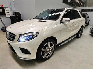 2016 Mercedes-Benz GLE-Class W166 GLE350 d 9G-Tronic 4MATIC White 9 Speed Sports Automatic Wagon
