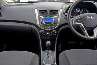 2012 Hyundai Accent RB Active Blue 4 Speed Sports Automatic Hatchback