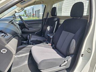 2017 Mitsubishi Triton MQ MY17 GLX 4x2 White 6 Speed Manual Cab Chassis