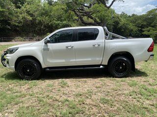 2019 Toyota Hilux GUN126R SR5 Double Cab Crystal Pearl 6 Speed Automatic Dual Cab