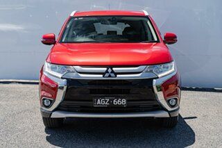 2016 Mitsubishi Outlander ZK MY16 XLS 4WD Red 6 Speed Constant Variable Wagon.