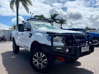 2018 Ford Ranger PX MkII 2018.00MY Wildtrak Double Cab White 6 Speed Manual Utility