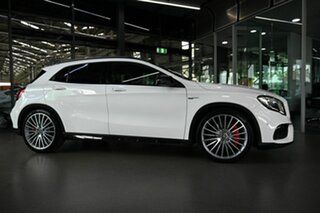 2018 Mercedes-Benz GLA-Class X156 809MY GLA45 AMG SPEEDSHIFT DCT 4MATIC White 7 Speed