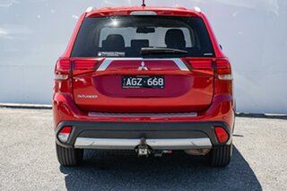 2016 Mitsubishi Outlander ZK MY16 XLS 4WD Red 6 Speed Constant Variable Wagon