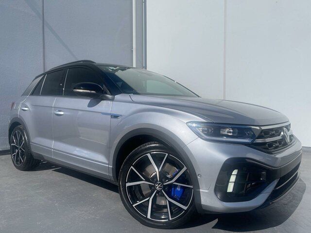 New Volkswagen T-ROC D11 MY23 R DSG 4MOTION Liverpool, 2023 Volkswagen T-ROC D11 MY23 R DSG 4MOTION Pyrite Silver 7 Speed Sports Automatic Dual Clutch