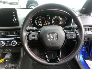 2021 Honda Civic 11th Gen MY22 VTi LX Blue 1 Speed Constant Variable Hatchback