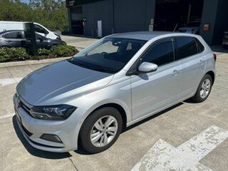 2018 Volkswagen Polo AW MY18 85TSI DSG Comfortline Silver 7 Speed Sports Automatic Dual Clutch.