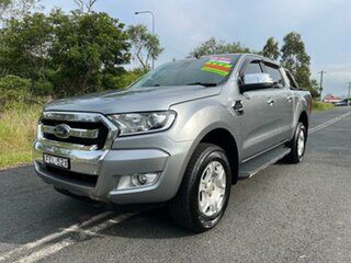 2015 Ford Ranger PX XLT Double Cab 4x2 Hi-Rider Grey 6 Speed Sports Automatic Utility.