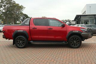 2021 Toyota Hilux GUN126R Rogue Double Cab Burgundy/cert 6 Speed Sports Automatic Utility