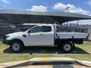 2018 Ford Ranger PX MkII MY18 XL 3.2 (4x4) White 6 Speed Manual Super Cab Chassis.