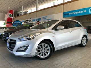 2015 Hyundai i30 GD4 Series II MY16 Active Silver 6 Speed Sports Automatic Hatchback.