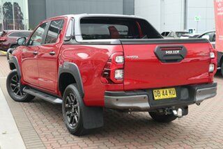 2021 Toyota Hilux GUN126R Rogue Double Cab Burgundy/cert 6 Speed Sports Automatic Utility.