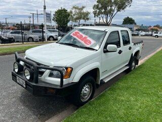 2011 Holden Colorado RC MY11 LX (4x2) White 4 Speed Automatic Cab Chassis.